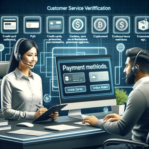 Kundenservice und Verifikation